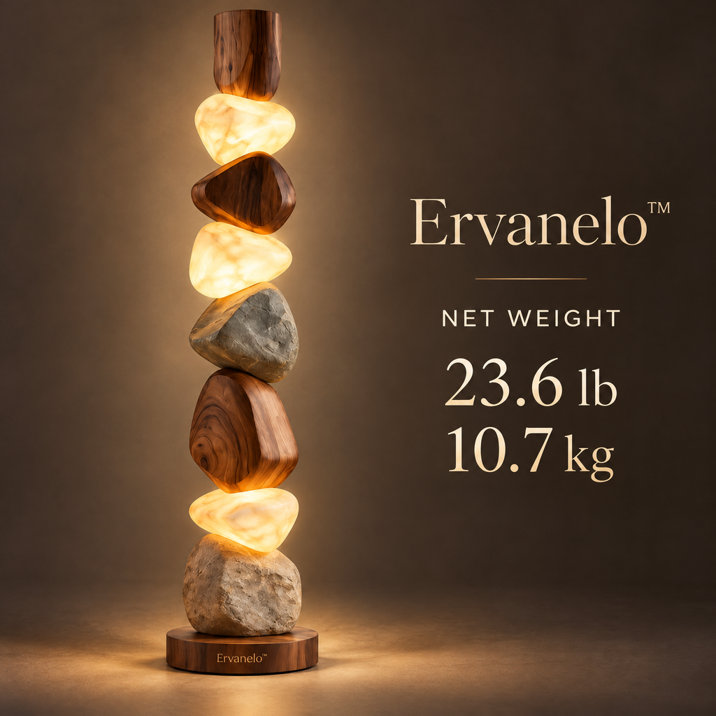 Ervanelo™ Cairn Illuminated Totem Floor