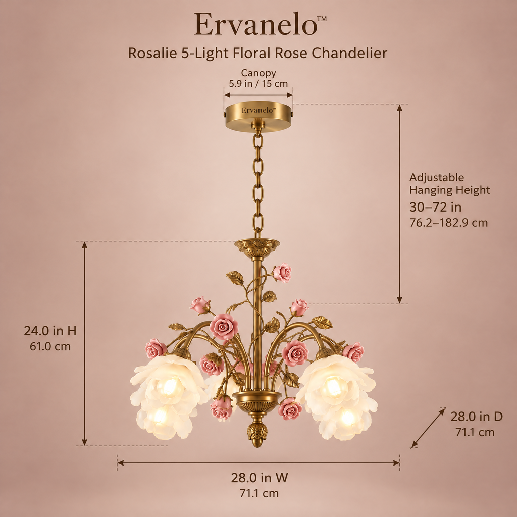 Ervanelo™ Capri 4-Light Capiz Shell Pendant Chandelier