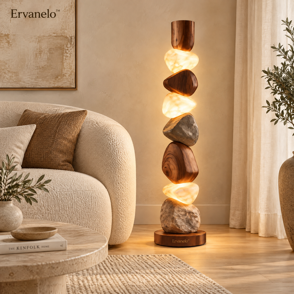 Ervanelo™ Cairn Illuminated Totem Floor
