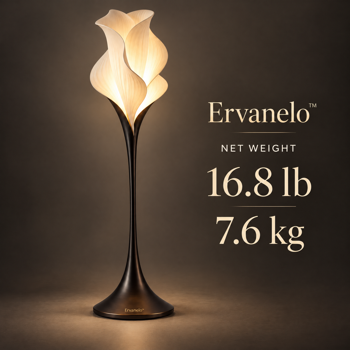 Ervanelo™ Calla Sculptural Floor Lamp