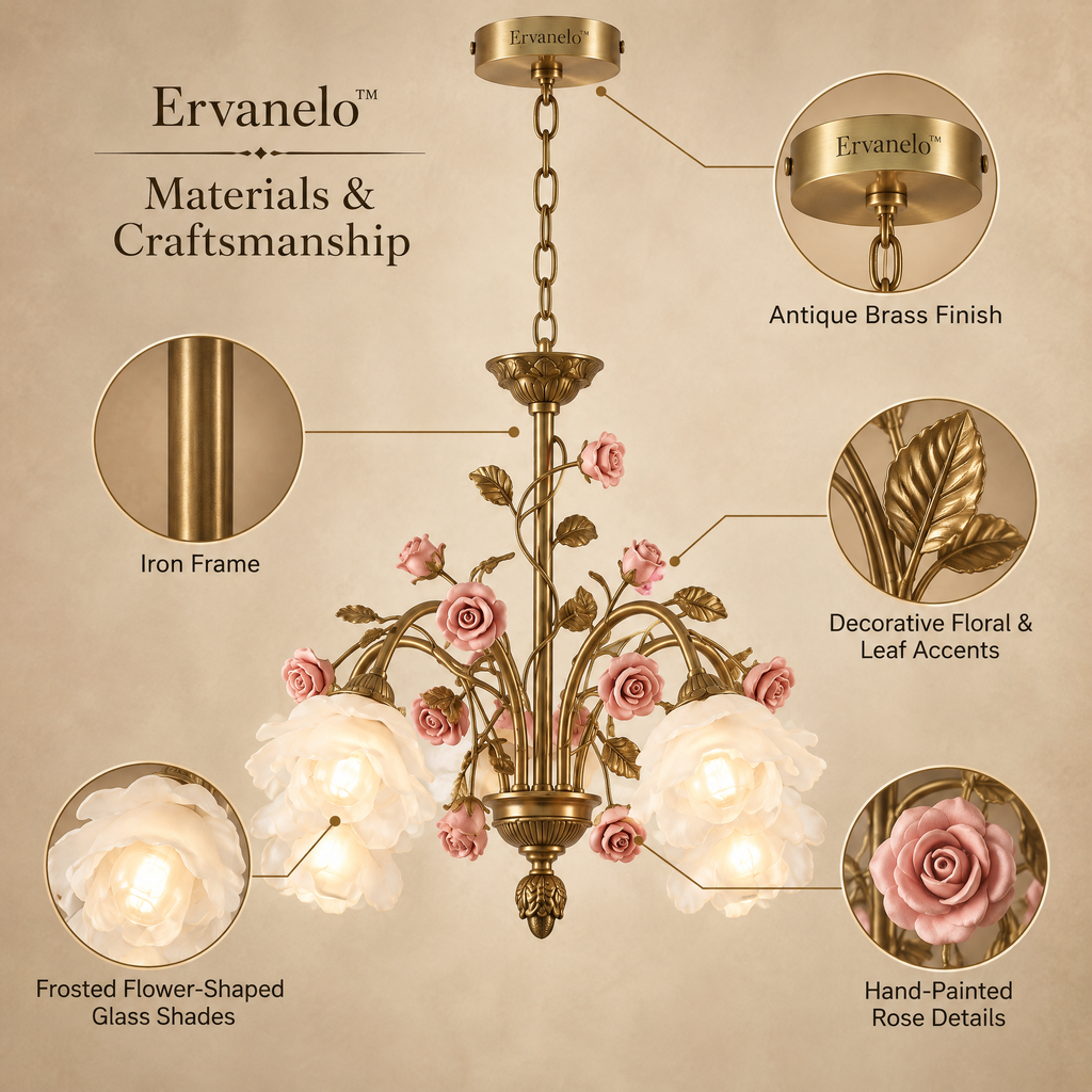 Ervanelo™ Capri 4-Light Capiz Shell Pendant Chandelier
